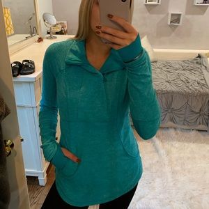 Blue lululemon athletic jacket